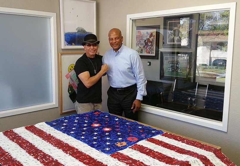 The Change to National Flags